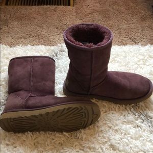 Dark purple Uggs